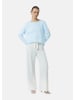comma Strickpullover langarm in Blau