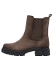 Tamaris WIDE FIT Chelsea Boot in MUSHROOM SUEDE