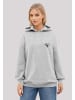 F4NT4STIC Hoodie Beach Please Bestickt in grau meliert