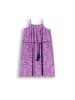 Coccodrillo Baumwollkleid mit Trägern in violett