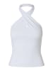 Pieces Neckholder-Top in Bright White