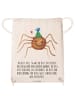 Mr. & Mrs. Panda Gymnastiktasche Spinne Agathe Party mit Spruch in Creme