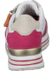 remonte Schnürschuhe, Sneakers Low in crema/weiss/magenta