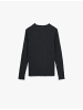 KOTON TSHIRT LS in Anthrazit Melange