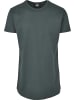 Urban Classics Urban Classics Herren Shaped Long Tee in bottlegreen