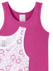 Schiesser Unterhemd Fine Rib Multi in violett, weiß