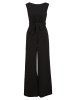 Vera Mont Jumpsuit mit weitem Bein in Schwarz