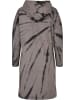 Urban Classics Urban Classics Damen Ladies Oversized Tie Dye Hoody Dress in black/asphalt