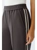 Oui Schlupfhose in dk brown white