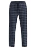 CECEBA Lange-Hose Granada in blau-mittel-Karo