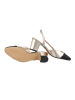 Ital-Design Pump in Gold und Schwarz