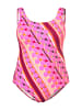 Ulla Popken Badeanzug in hibiskuspink