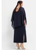 sheego Abendkleid in marine