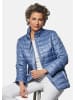 GOLDNER Kurzgröße:  Leichte Steppjacke mit Kapuze, 71cm in himmelblau