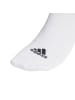 adidas Socken 6er Pack in Schwarz/Grau/Weiß