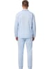 Seidensticker Pyjama Set lang in zen blue