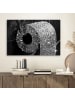 OnlyWow Metallbild Toilettenpapier