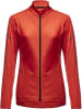 GORE WEAR Shirt M D Thermo Zip Shirt langarm in Rot