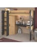 58 aufm Kessel HOCHBETT Page 1 90x200 Holznachbildung Eiche Artisan/Schwarz