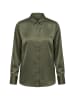 Studio Untold Hemdbluse in dunkel khaki