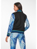 MADELEINE Fitness-Jacke in schwarz / multicolor
