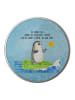 Mr. & Mrs. Panda Dose Pinguin Surfer mit Spruch in Eisblau