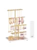 SONGMICS Schmuckständer Caeley in Blassgold - (B)12 x (H)30 x (T)21 cm