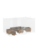 relaxdays Moskitonetz in Weiß - (B)300 x (H)250 x (T)500 cm