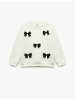 KOTON SWEATSHIRTS in Ekru