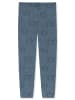 Schiesser Pyjama Fine Interlock in Blau