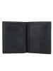 Esquire New Silk Geldbörse Leder 9,5 cm schwarz