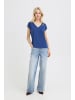 b. young Kurzarm-Bluse BYPERL Regular fit in Medieval Blue
