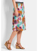 GOLDNER Druckrock mit Blumenmuster in bunt / gemustert
