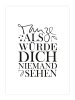 Tales by Jen Poster / Kunstdruck "Tanze als würde dich niemand sehen" I Ohne Rahmen