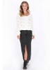 DreiMaster Women Cardigan in offwhite