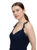 Vera Mont Abendkleid mit Volant in Night Sky
