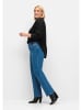 sheego Gerade Jeans in blue Denim