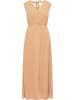 IZIA Maxikleid in Orange Beige