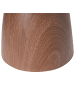 Beliani Beistelltisch WALLIS in Braun - (W) 41 x (H) 57 x (L) 41 cm