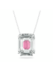 Swarovski Halskette für Damen in Rosa