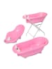 Lorelli Babybadewannen-Set 88 cm in rosa