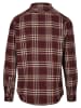 Urban Classics Urban Classics Flanell-Hemden in cherry/honey