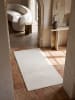 KADIMA DESIGN Teppich Hochflor, 17 mm Gesamthöhe und rutschhemmende Rückseite in Creme