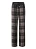 Aniston CASUAL Schlupfhose in anthrazit-beige-grau-rot