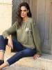 Heine Bluse in khaki