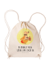 Mr. & Mrs. Panda Gymtasche Glühwürmchen mit Spruch in Creme