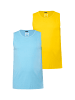 Men Plus Tank Top in türkis