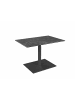 58 aufm Kessel COUCHTISCH höhenverstellbar Chapa 90x47x60 Glas Anthrazit/Keramik Nero