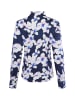 Franco Callegari Bluse in marine weiß - 0109