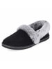Skechers Hausschuhe COZY CAMPFIRE in schwarz